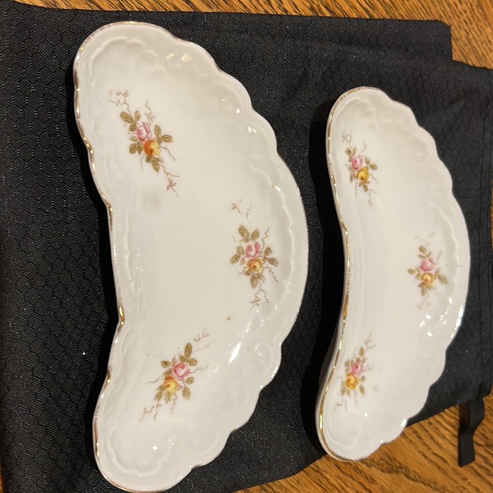 Vintage pair of Carlsbad BFHS china made in Austria - Picture 2 of 6
